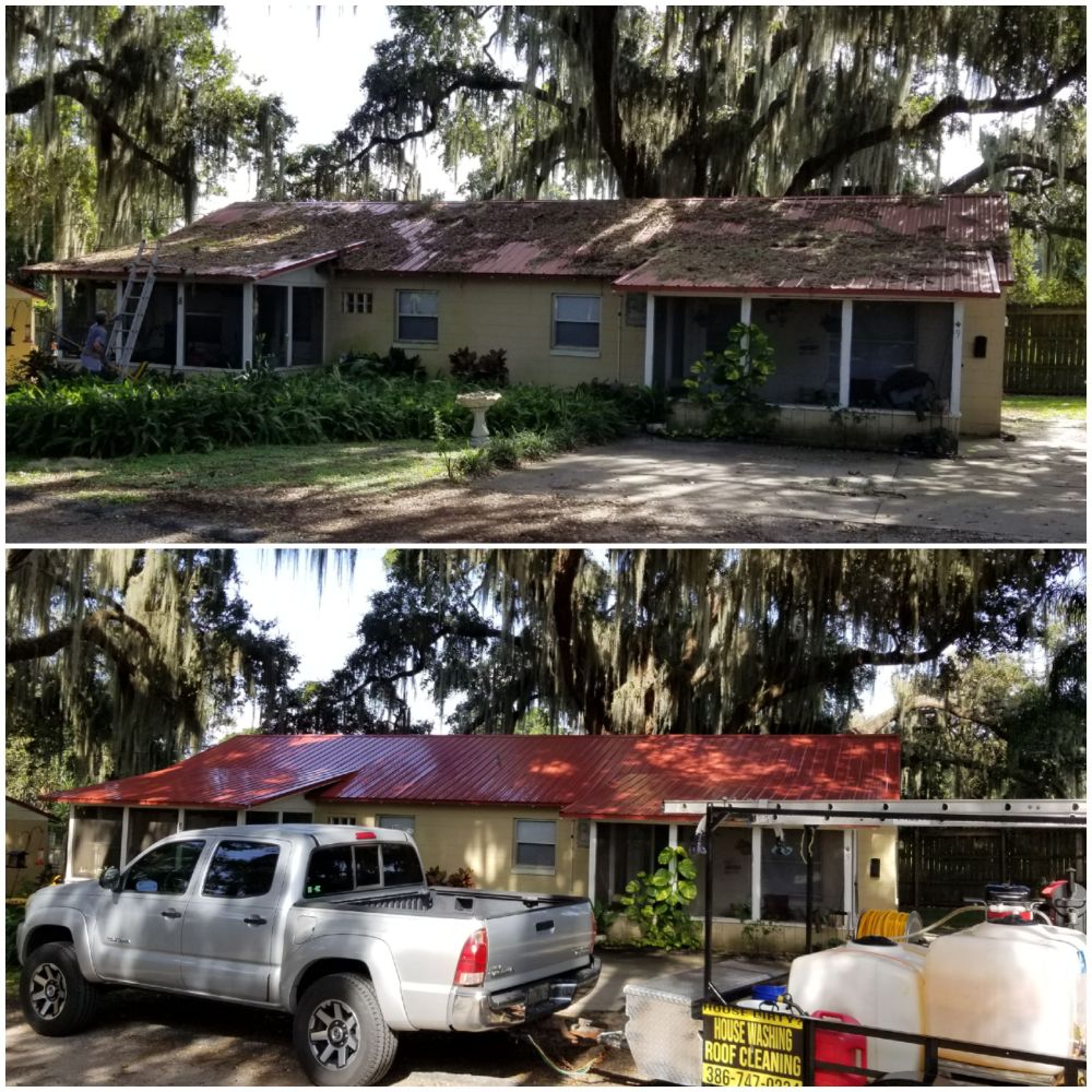 Metal Roof Cleaning in Leesburg, FL